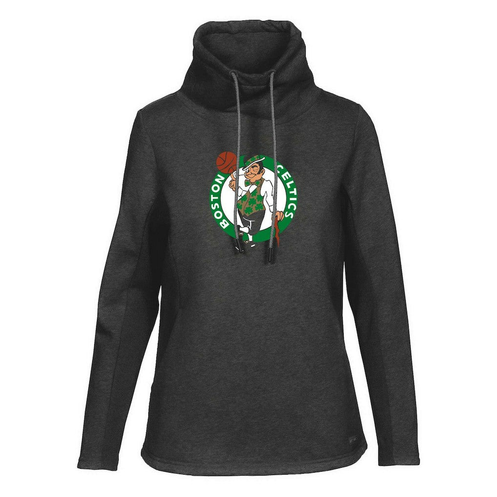 Boston Celtics Levelwear Women's Loop Core Funnel Neck Pullover Sweatshirt Online