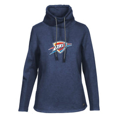 Oklahoma City Thunder Levelwear Women's Loop Core Funnel Neck Pullover Sweatshirt On Sale