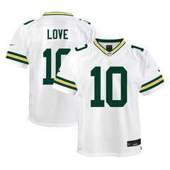 Green Bay Packers Nike Jordan Love  Youth Game Jersey