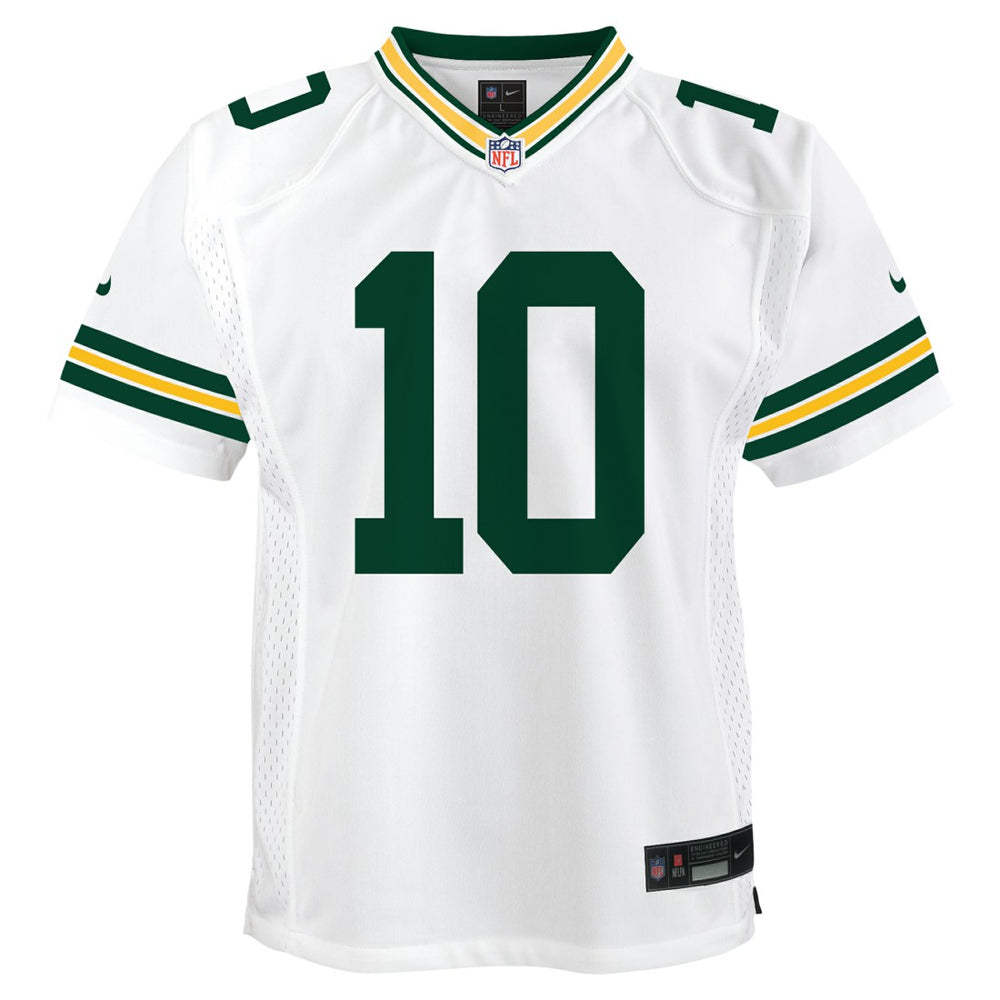 Green Bay Packers Nike Jordan Love  Youth Game Jersey