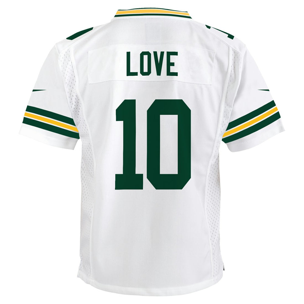 Green Bay Packers Nike Jordan Love  Youth Game Jersey