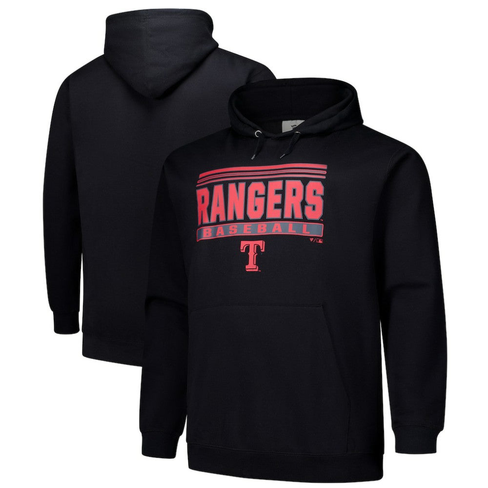 Texas Rangers   Stack Fleece Pullover Hoodie | MLB Sale