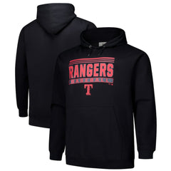 Texas Rangers   Stack Fleece Pullover Hoodie | MLB Sale