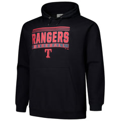 Texas Rangers   Stack Fleece Pullover Hoodie | MLB Sale