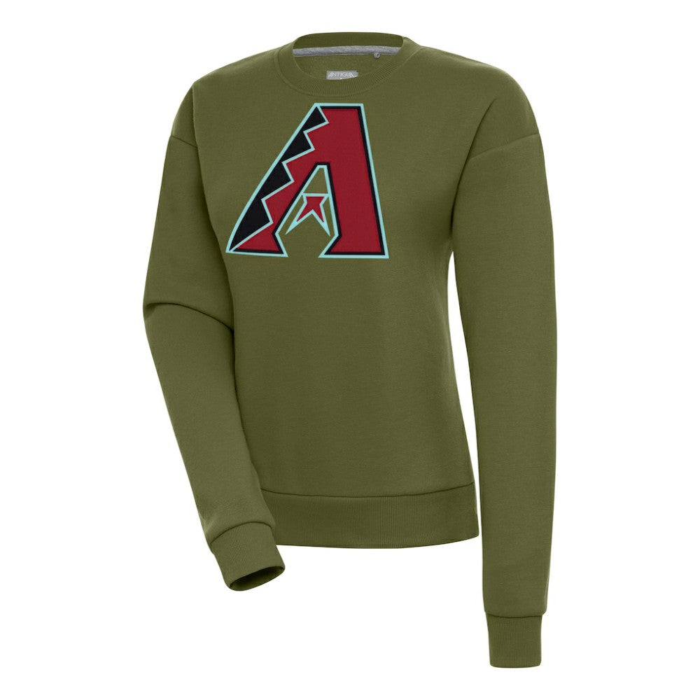 Arizona Diamondbacks Antigua Women's Victory Pullover Sweatshirt | MLB Discount