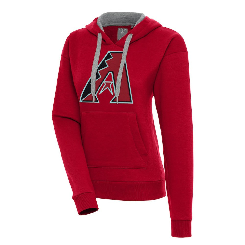Arizona Diamondbacks Antigua Women's Victory Pullover Hoodie | MLB On Sale