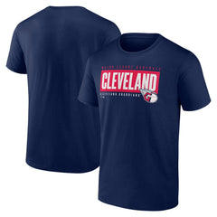 Cleveland Guardians Blocked Out T-Shirt | MLB Outlet