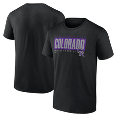 Colorado Rockies Blocked Out T-Shirt | MLB Online