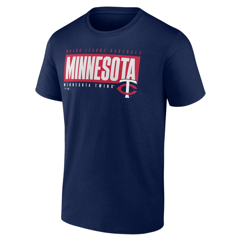 Minnesota Twins Blocked Out T-Shirt | MLB Outlet