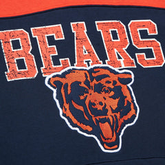Chicago Bears Mitchell & Ness Off Field Vintage Logo Short Sleeve Pullover Hoodie