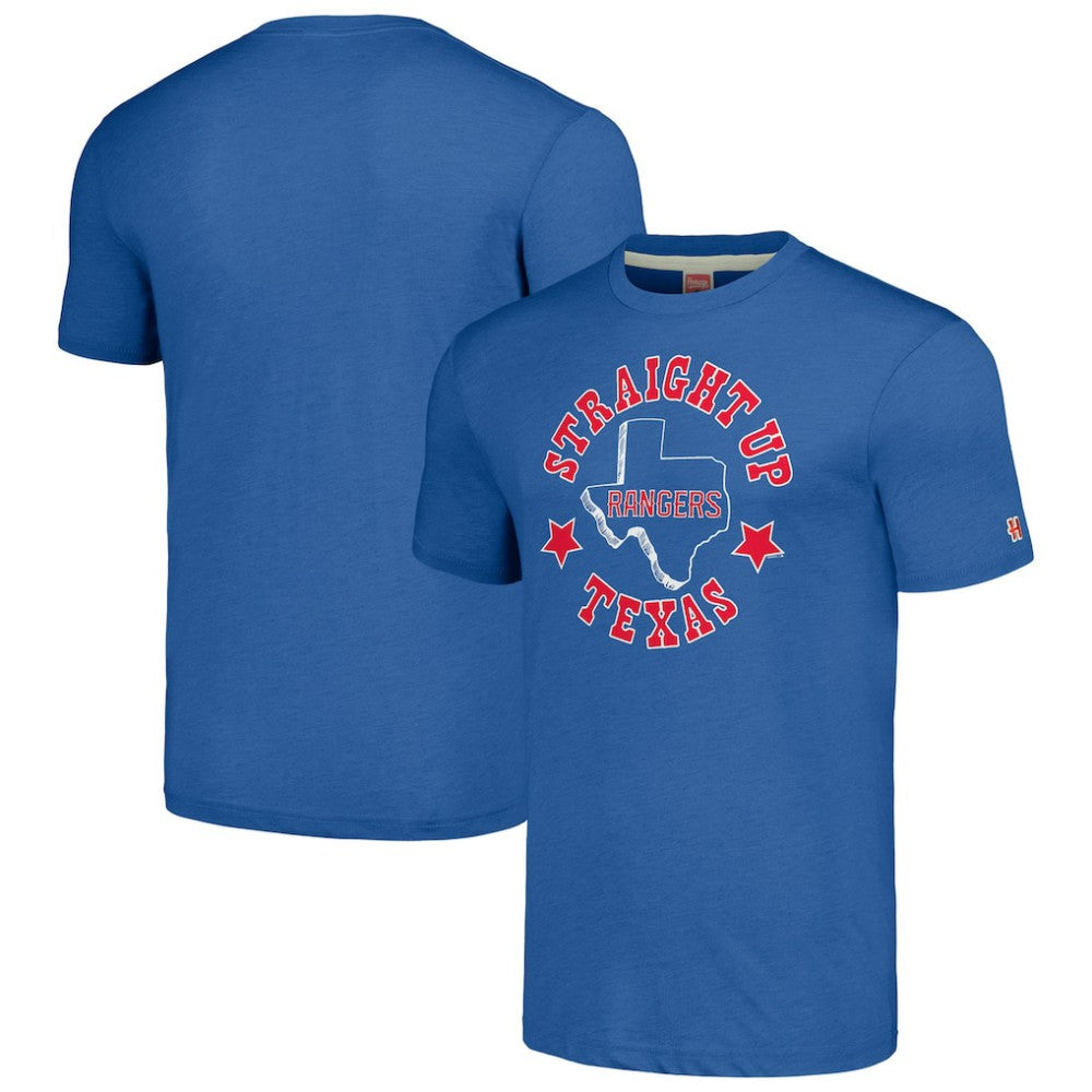 Texas Rangers Homage Hyper Local Tri-Blend T-Shirt | MLB For sale
