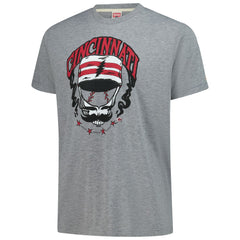 Cincinnati Reds Homage Grateful Dead Tri-Blend T-Shirt | MLB On Sale