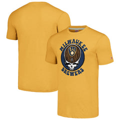 Milwaukee Brewers Homage Grateful Dead Tri-Blend T-Shirt | MLB Sale
