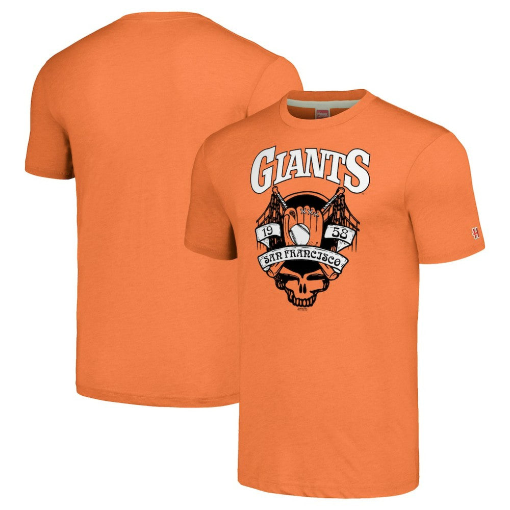 San Francisco Giants Homage Grateful Dead Tri-Blend T-Shirt | MLB Discount