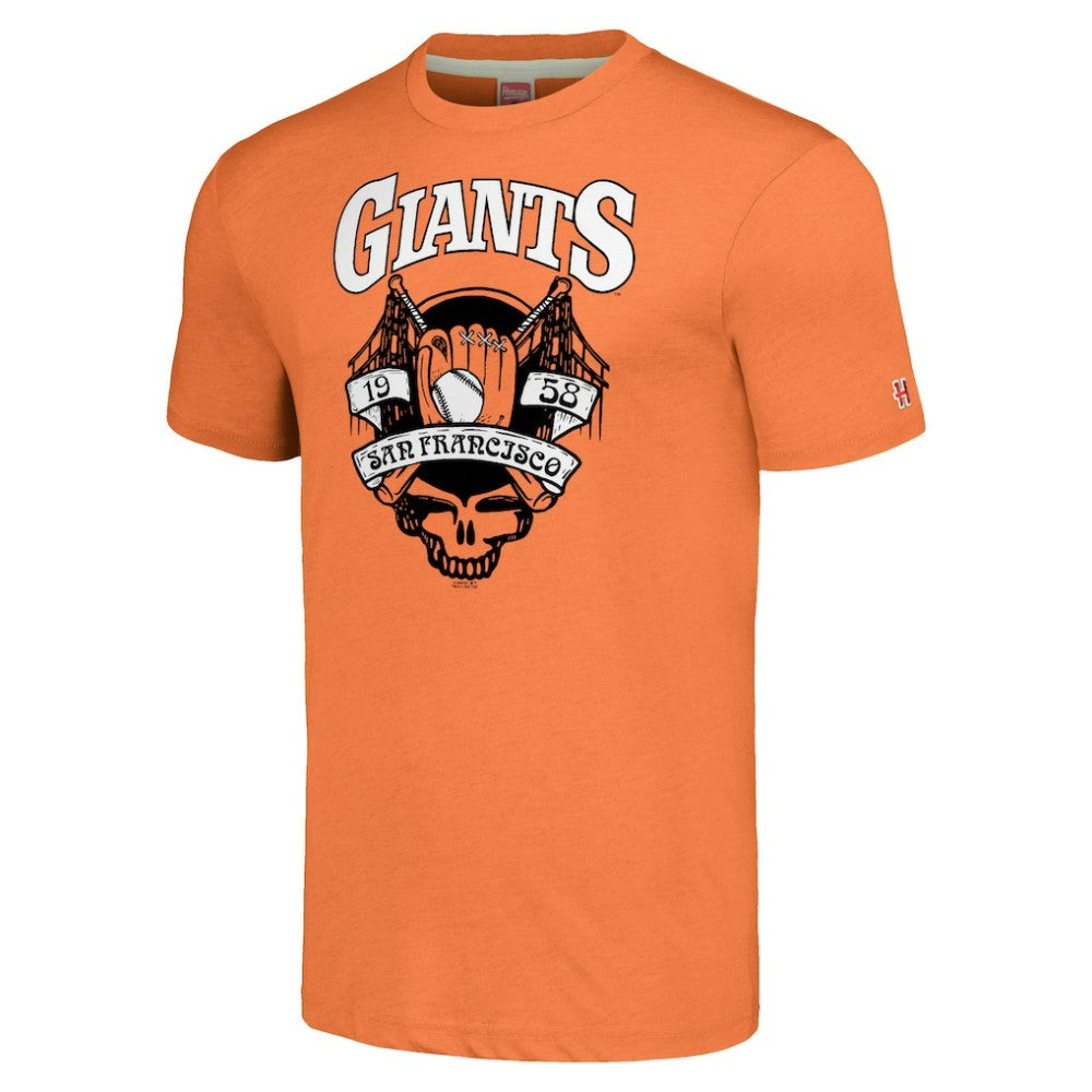 San Francisco Giants Homage Grateful Dead Tri-Blend T-Shirt | MLB Discount