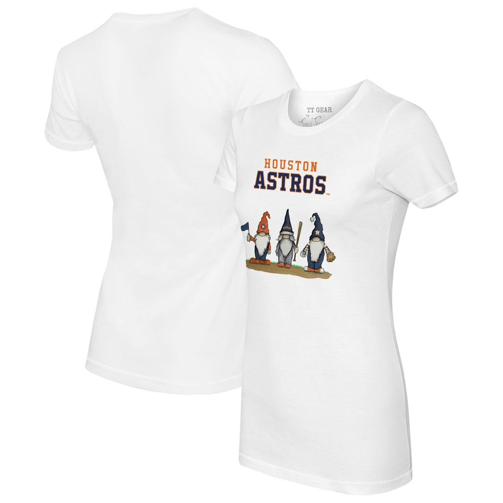 Houston Astros Tiny Turnip Women's Gnomes T-Shirt | MLB For sale