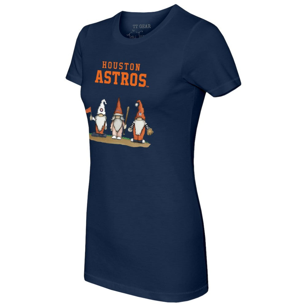 Houston Astros Tiny Turnip Women's Gnomes T-Shirt | MLB Outlet
