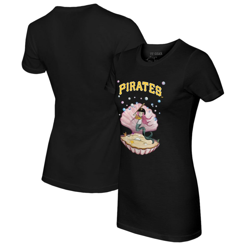 Pittsburgh Pirates Tiny Turnip Women's Mermaid T-Shirt | MLB US