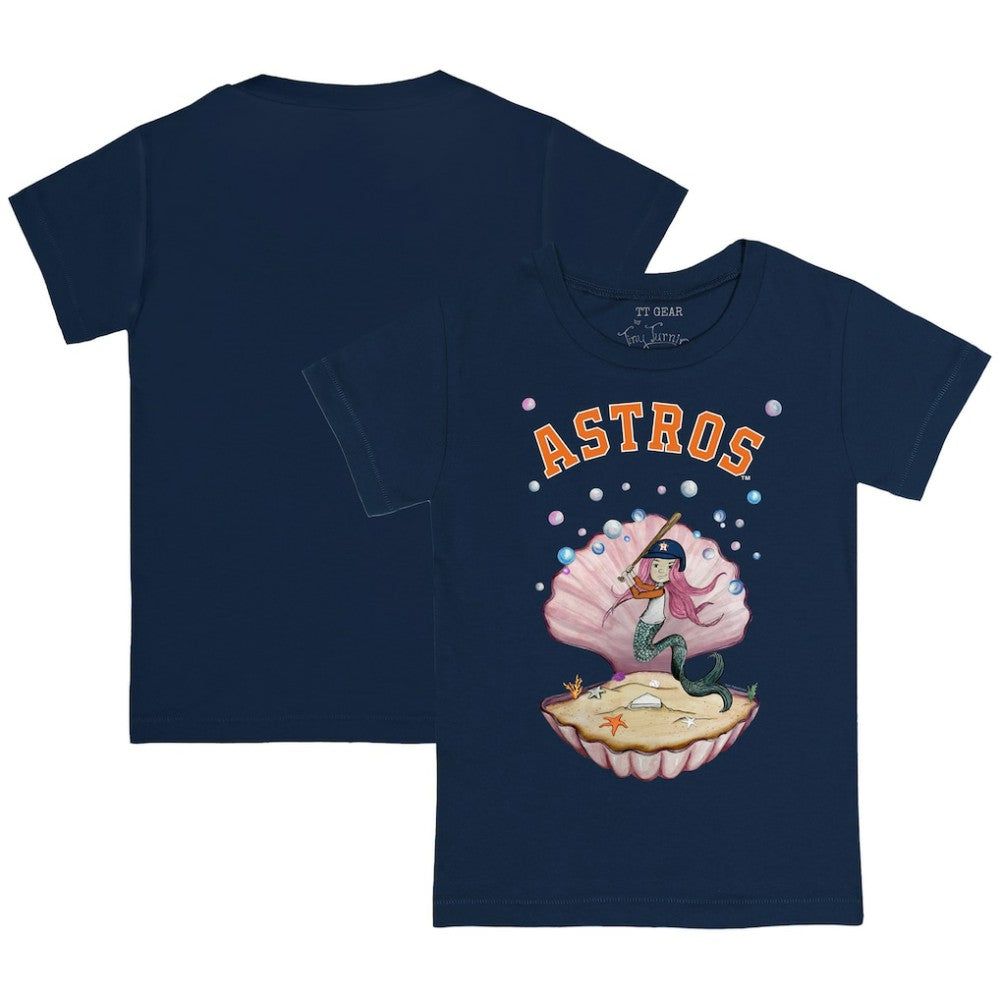 Houston Astros Tiny Turnip Youth Mermaid T-Shirt | MLB New