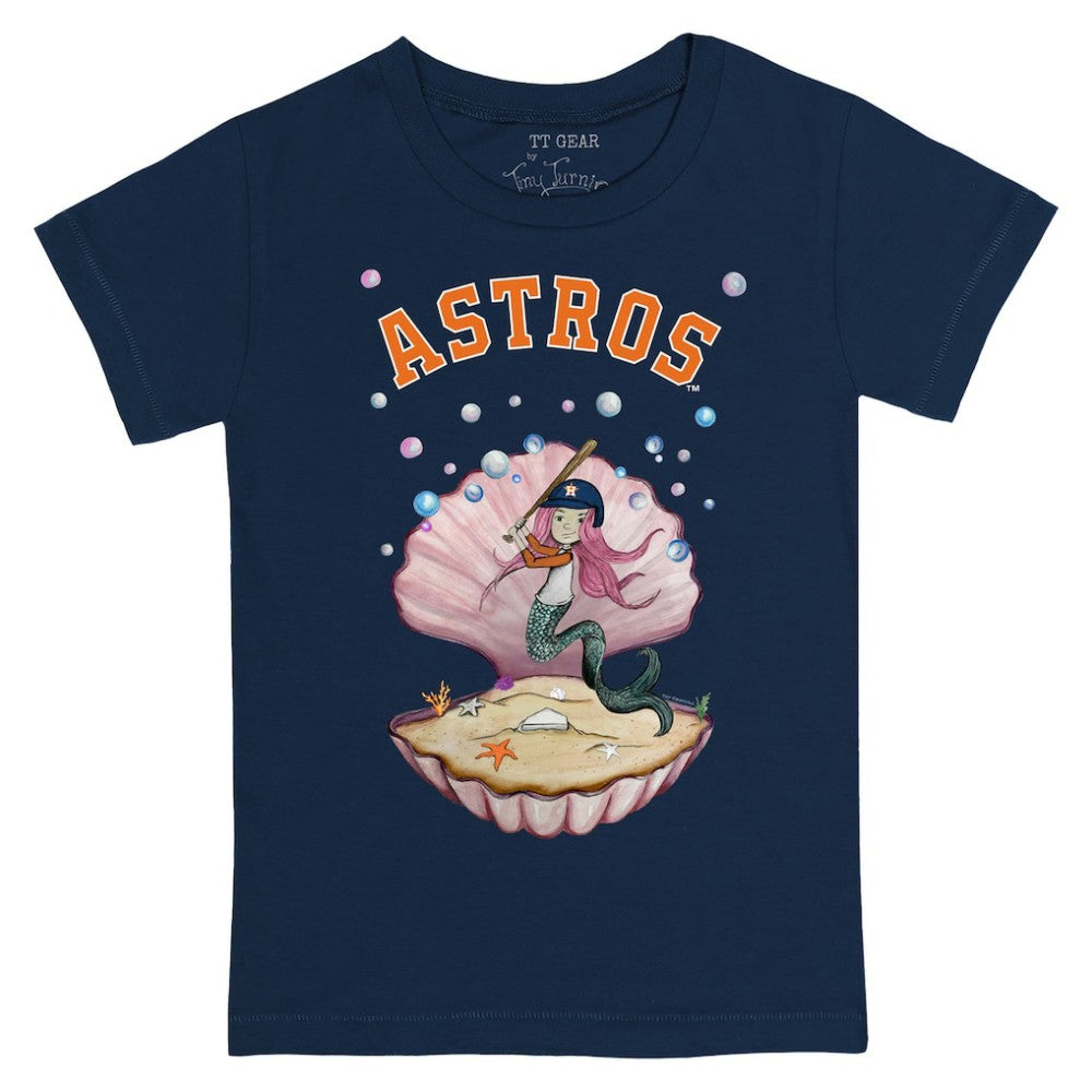 Houston Astros Tiny Turnip Youth Mermaid T-Shirt | MLB New