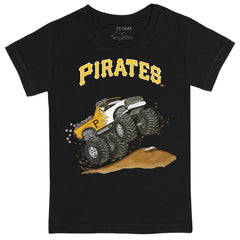 Pittsburgh Pirates Tiny Turnip Youth Monster Truck T-Shirt | MLB For sale