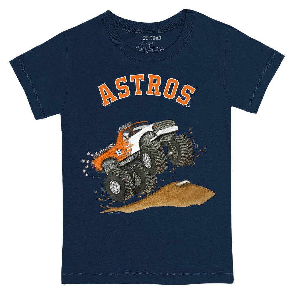 Houston Astros Tiny Turnip Youth Monster Truck T-Shirt | MLB On Sale