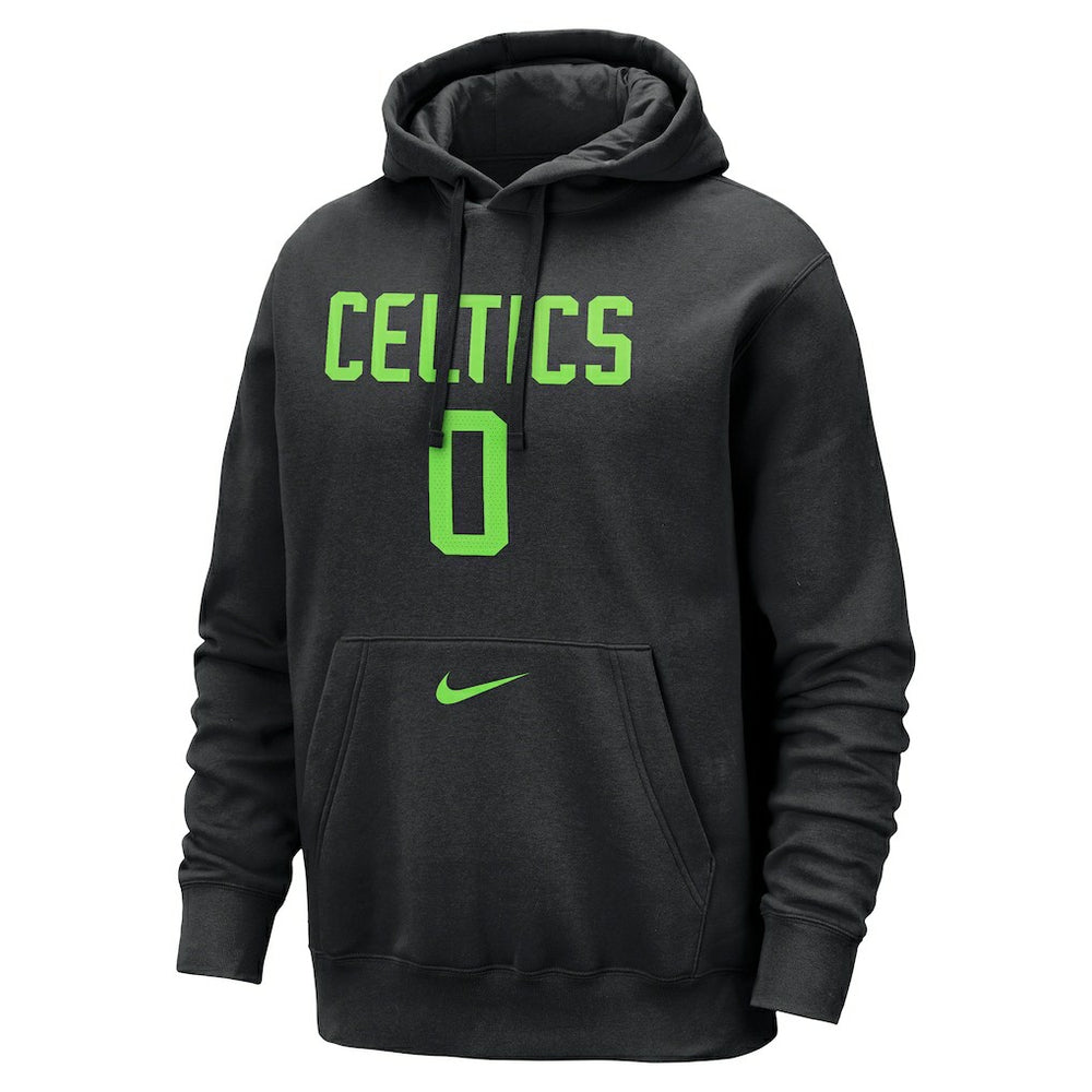 Jayson Tatum Boston Celtics 2024/25 City Edition Name & Number Pullover Hoodie Outlet