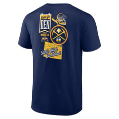 Denver Nuggets Split Zone T-Shirt sale Discount