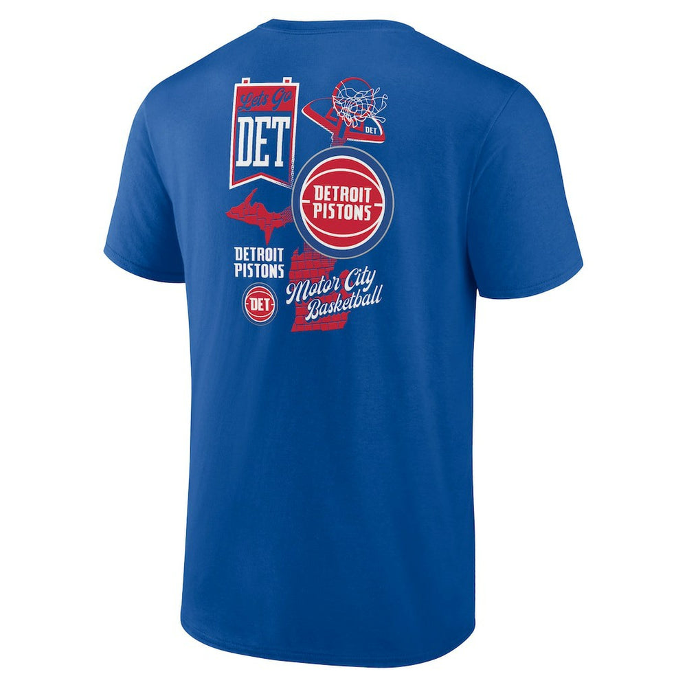 Detroit Pistons Split Zone T-Shirt sale On Sale