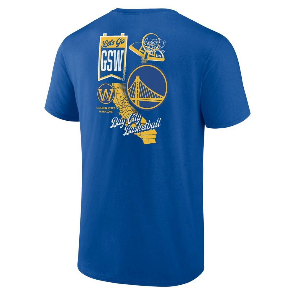 Golden State Warriors Split Zone T-Shirt sale Outlet