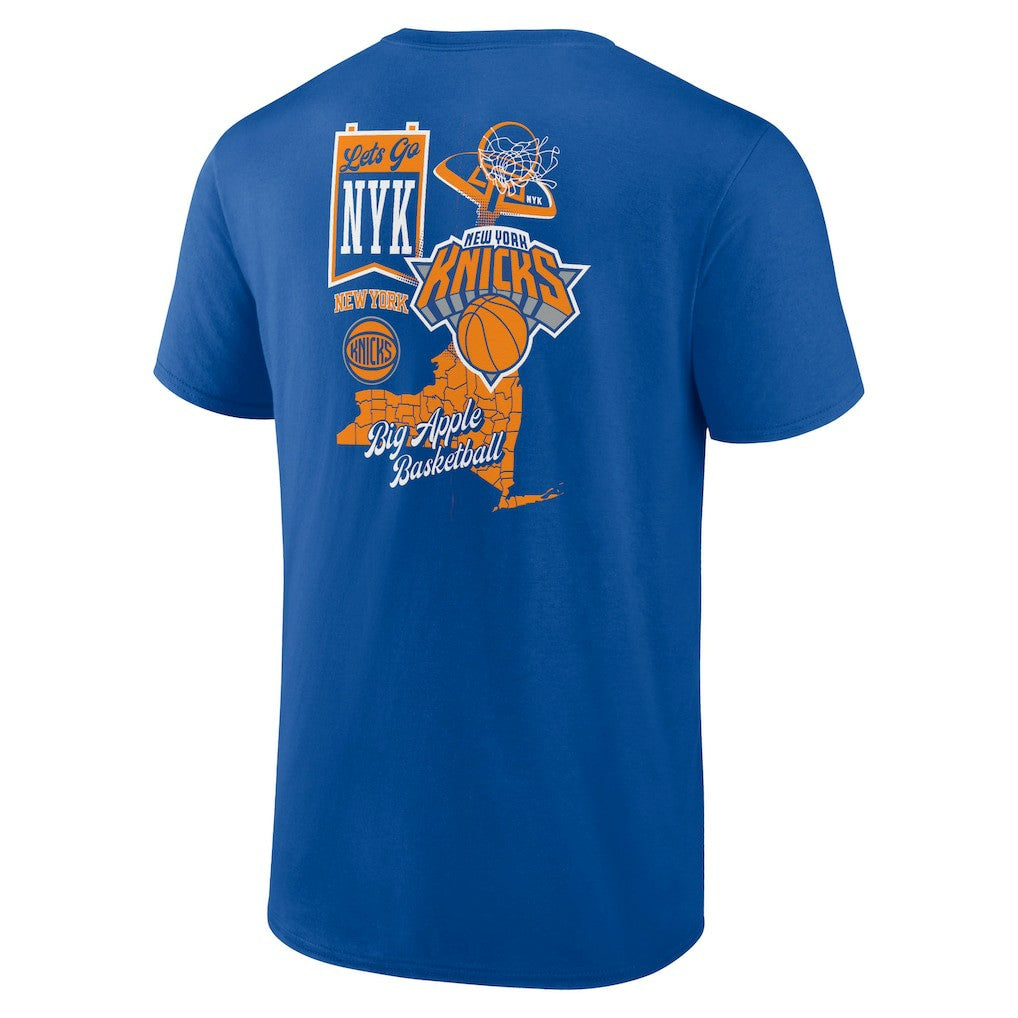 New York Knicks Split Zone T-Shirt On Sale