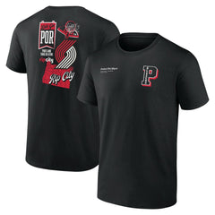 Portland Trail Blazers Split Zone T-Shirt Outlet