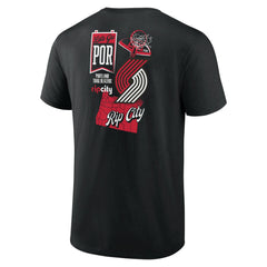 Portland Trail Blazers Split Zone T-Shirt Outlet