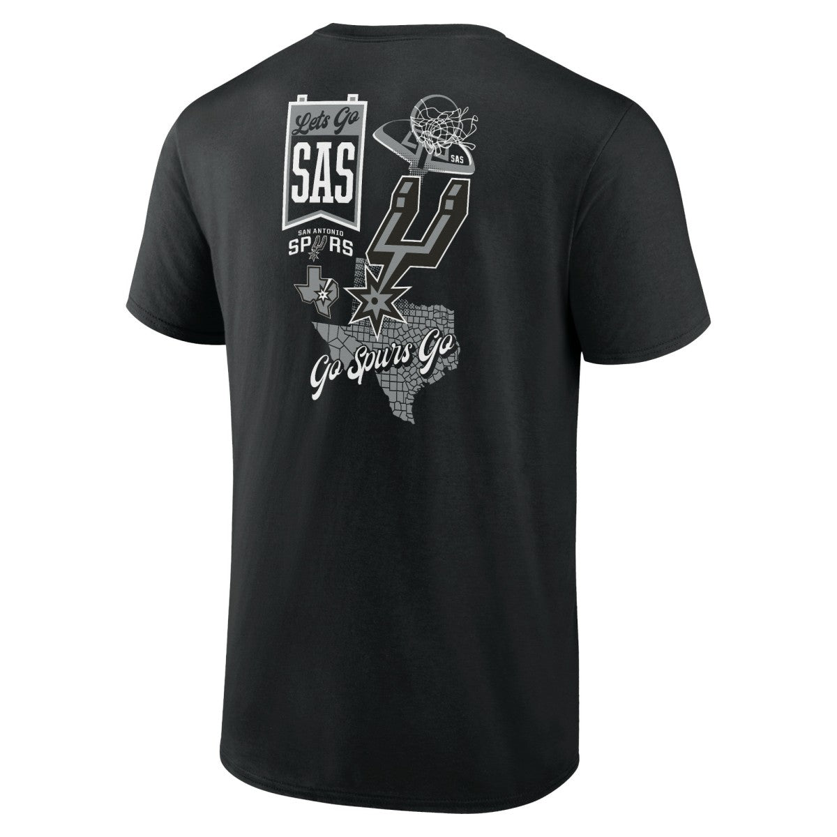 San Antonio Spurs Split Zone T-Shirt Online