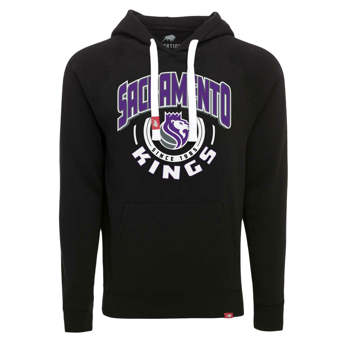 Sacramento Kings Sportiqe Unisex Olsen Super Soft Tri-Blend Raglan Pullover Hoodie For Sale