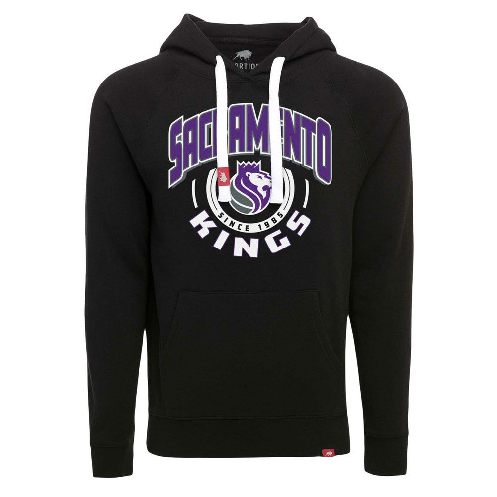 Sacramento Kings Sportiqe Unisex Olsen Super Soft Tri-Blend Raglan Pullover Hoodie For Sale