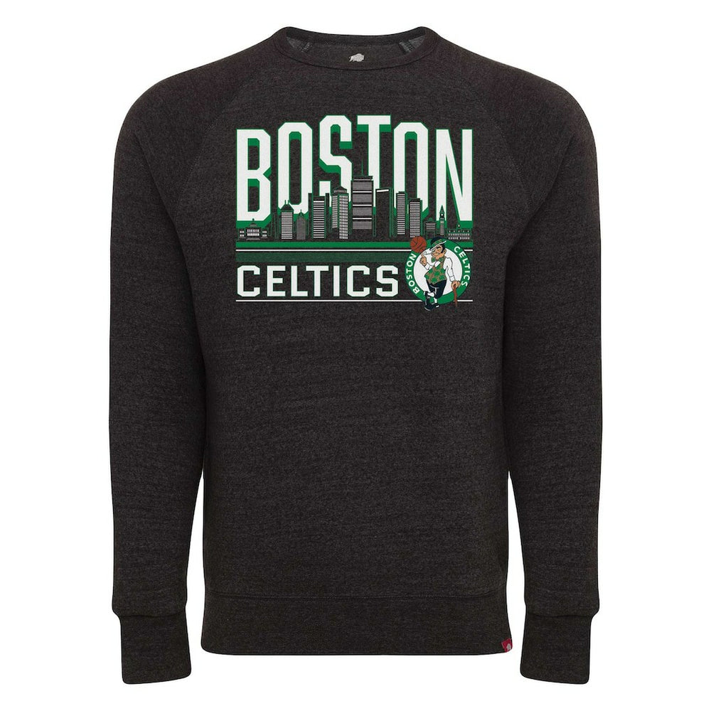 Boston Celtics Sportiqe Unisex Harmon Super Soft Tri-Blend Raglan Pullover Sweatshirt On Sale