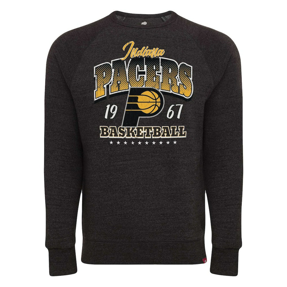 Indiana Pacers Sportiqe Unisex Harmon Super Soft Tri-Blend Raglan Pullover Sweatshirt Discount
