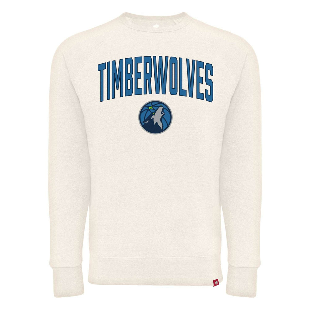 Minnesota Timberwolves Sportiqe Unisex Harmon Super Soft Tri-Blend Raglan Pullover Sweatshirt Online