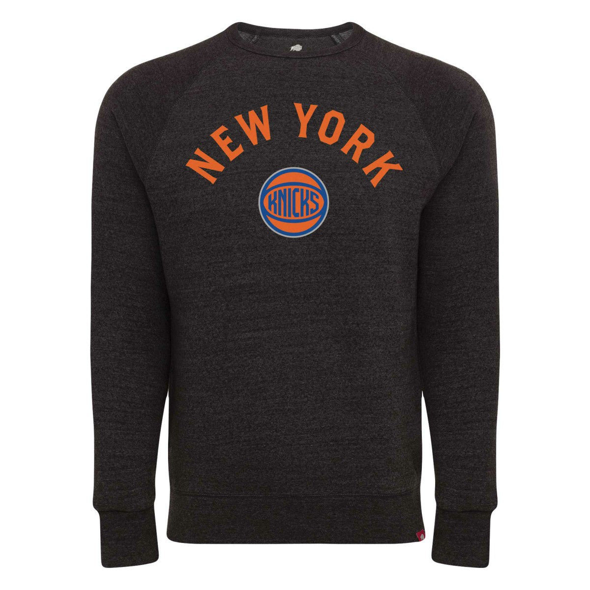 New York Knicks Sportiqe Unisex Harmon Super Soft Tri-Blend Raglan Pullover Sweatshirt On Sale
