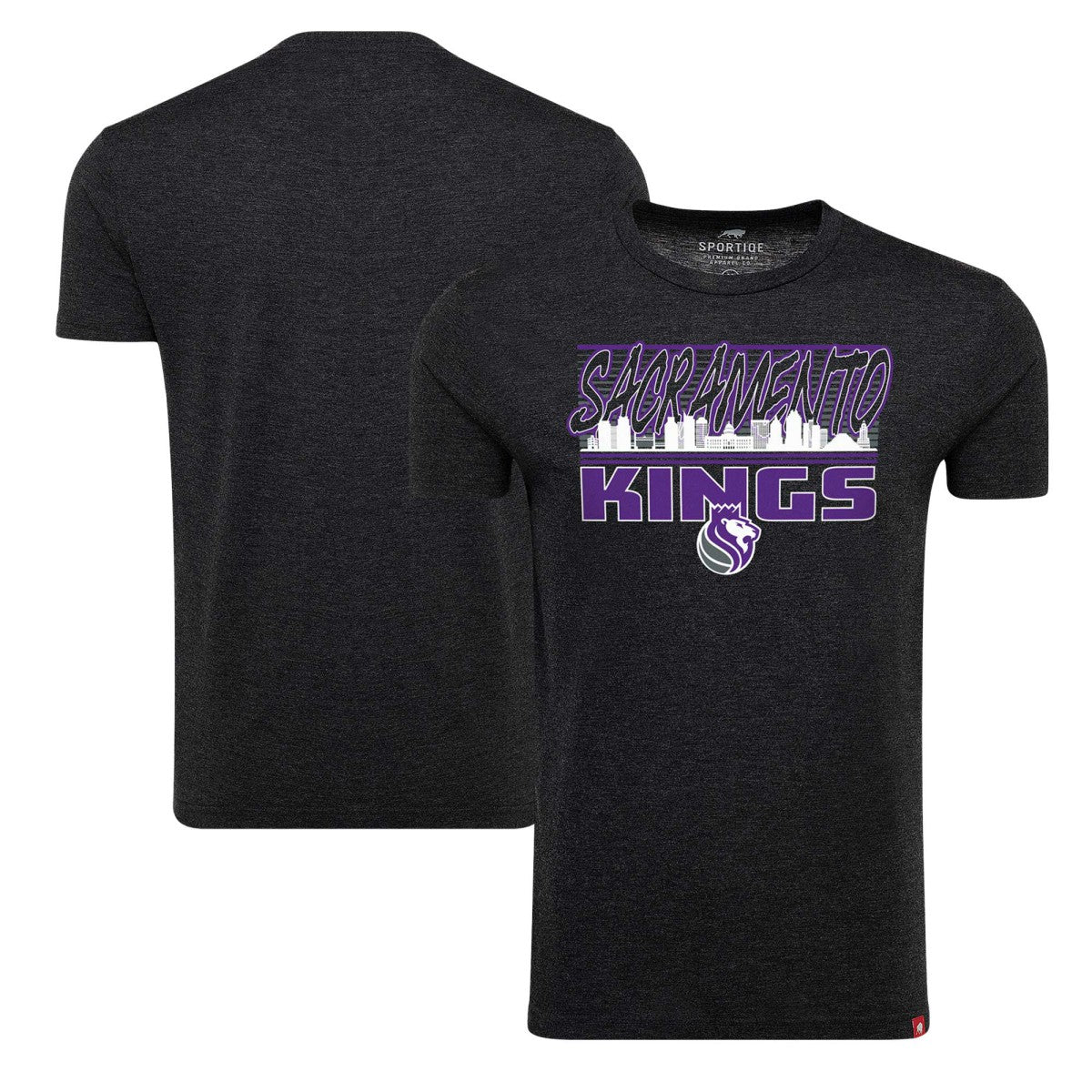 Sacramento Kings Sportiqe Unisex Comfy Super Soft Tri-Blend T-Shirt For Sale