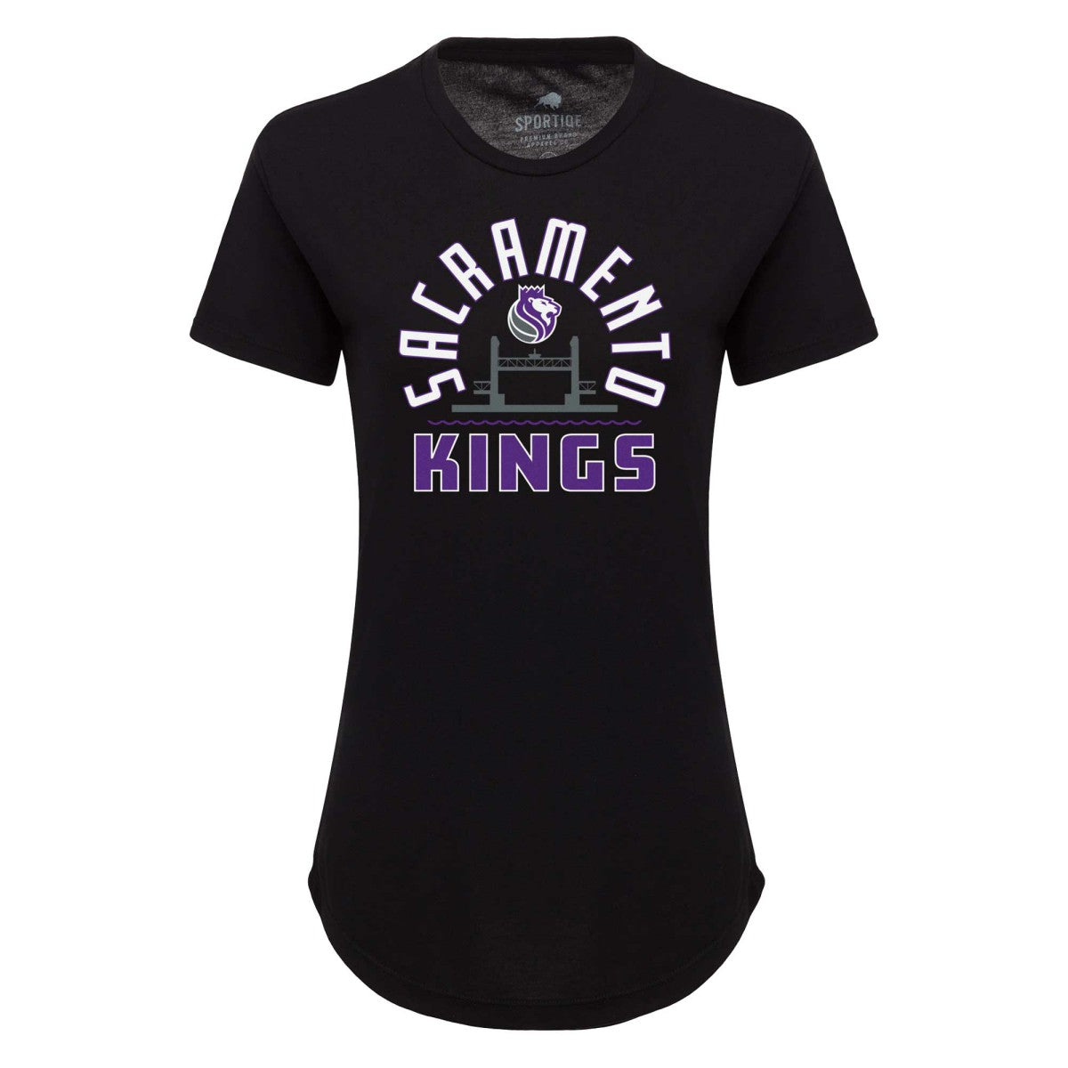Sacramento Kings Sportiqe Women's Phoebe Super Soft Tri-Blend T-Shirt Online
