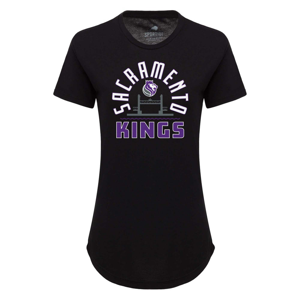 Sacramento Kings Sportiqe Women's Phoebe Super Soft Tri-Blend T-Shirt Online