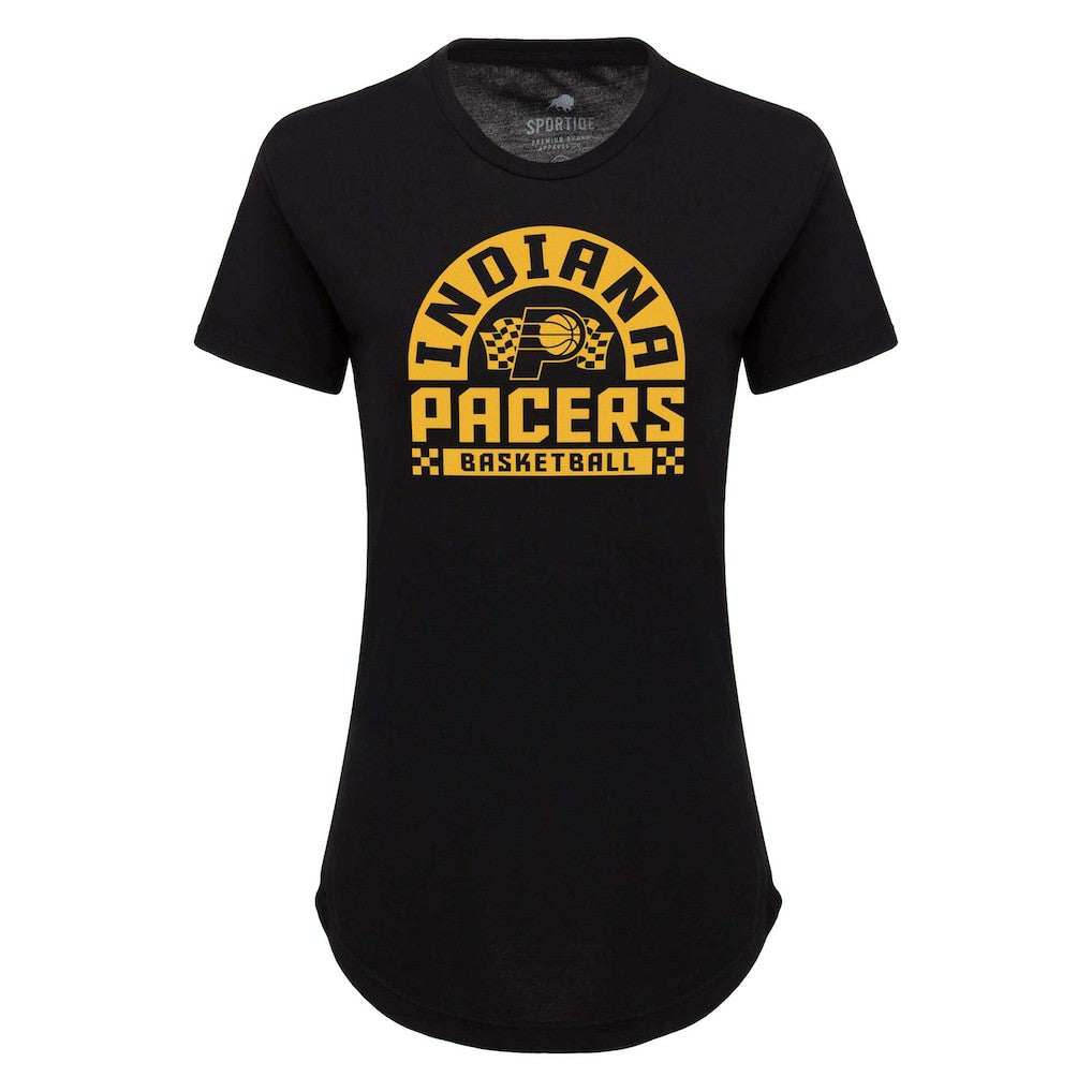 Indiana Pacers Sportiqe Women's Phoebe Super Soft Tri-Blend T-Shirt Outlet