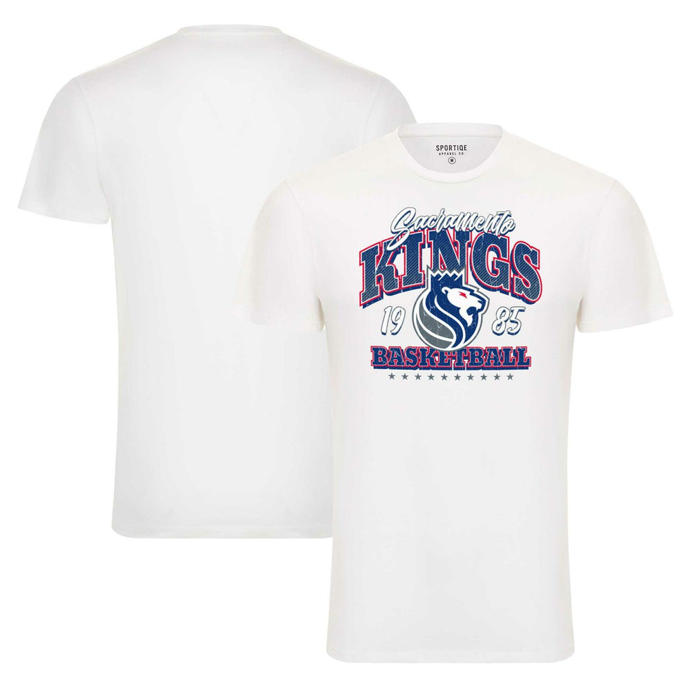Sacramento Kings Sportiqe Unisex Bingham Super Soft T-Shirt New