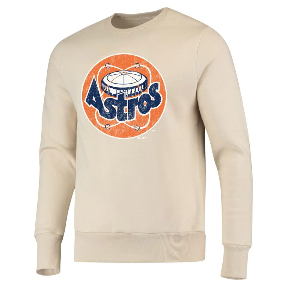 Houston Astros Majestic Threads Fleece Pullover Sweatshirt | MLB Near me