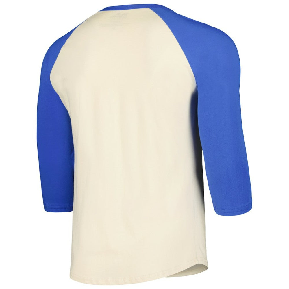 Atlanta Braves Majestic Threads Raglan 3/4-Sleeve T-Shirt | MLB Discount