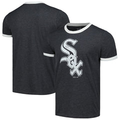 Chicago White Sox Majestic Threads Ringer Tri-Blend T-Shirt | MLB Sale