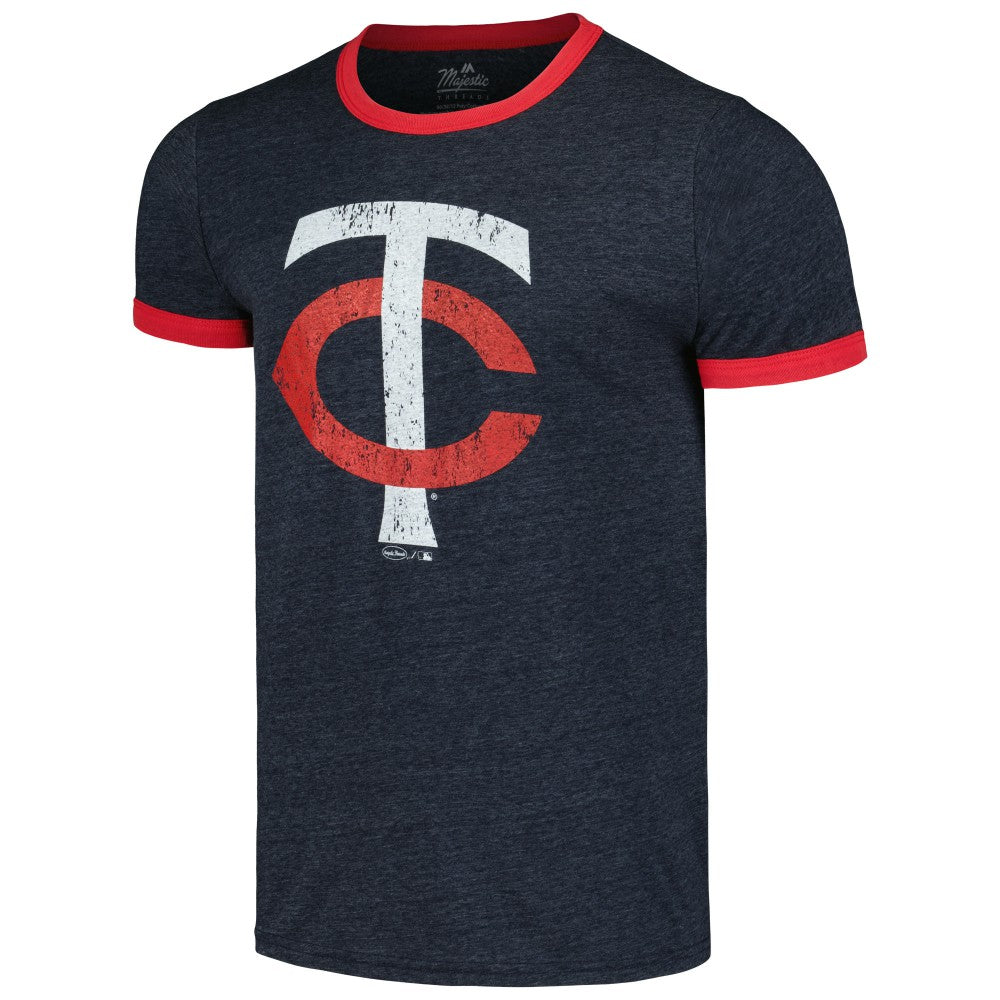 Minnesota Twins Majestic Threads Ringer Tri-Blend T-Shirt | MLB Near me