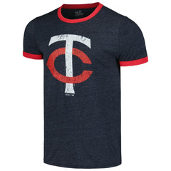 Minnesota Twins Majestic Threads Ringer Tri-Blend T-Shirt | MLB Near me